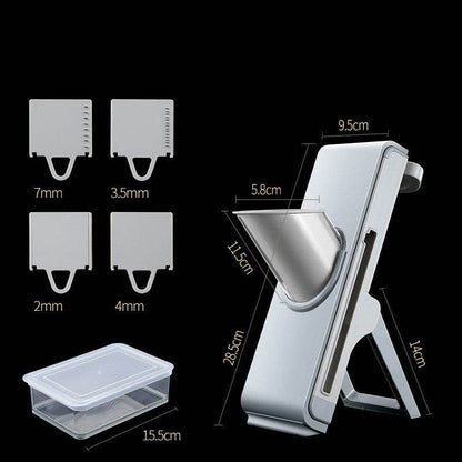 Effortless Culinary Precision: New Hand-crank Vegetable Cutting Press Grater Slicer - Killer Products