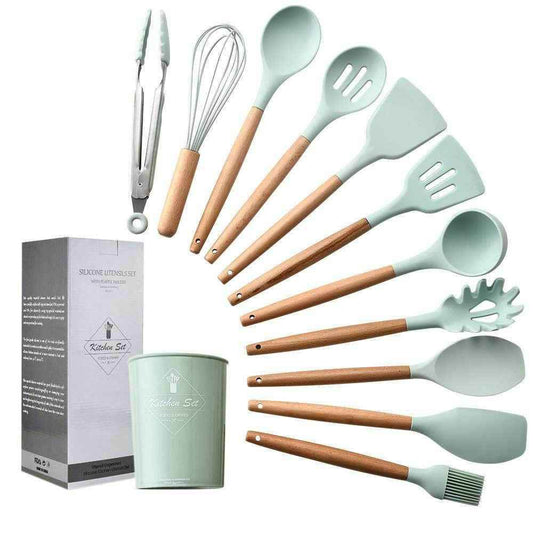 Premium 11 Pcs Non Stick Spatula Kitchenware Cooking Set - Killer Products
