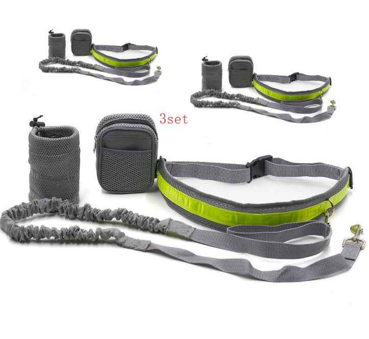 Adjustable Hands Free Dog Leash with Waist Bag and Pouch - Killer Products