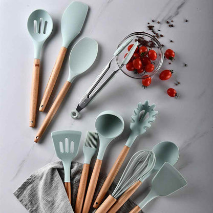 Premium 11 Pcs Non Stick Spatula Kitchenware Cooking Set - Killer Products