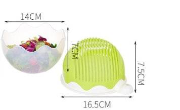 Effortless Creative Salad Cutter for Quick Fruit and Veg Prep - Killer Products