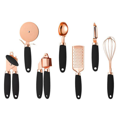Elegant Kitchen Household Peeler Gadget Copper Plating Set - Killer Products