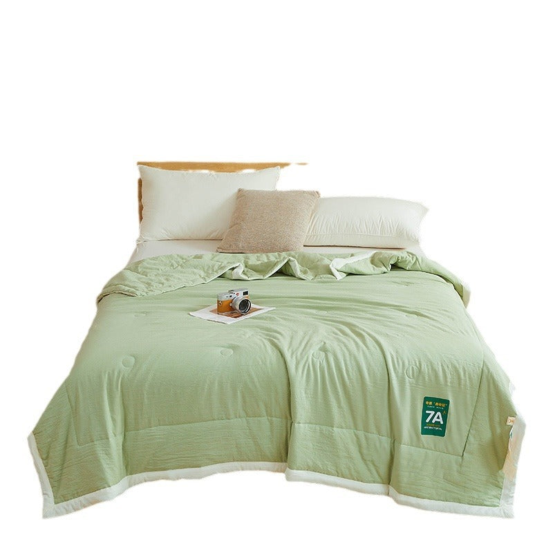 Antibacterial Raw Cotton Washable Summer Cool Quilt for Refreshing Sleep - Killer Products