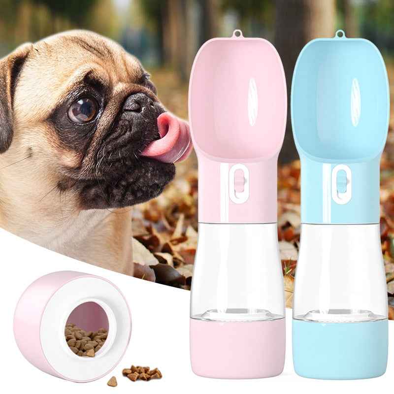 Traveling Out Portable Pet Water Bottle Dispenser: Leak-Proof, Dual-Use Design