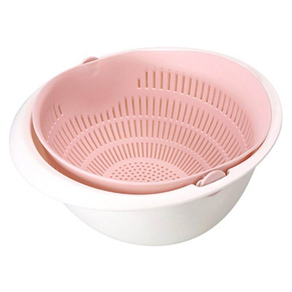 Portable Detachable Double-Layer Drain Basket for Fruit and Veggies - Killer Products