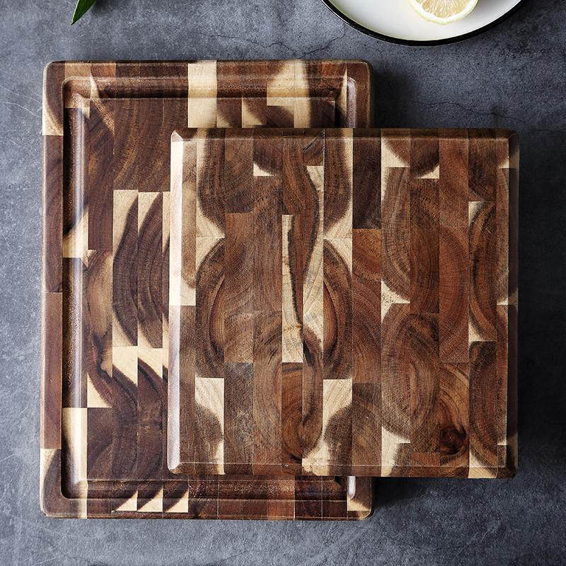 Elegant Kitchen Household Parquet Solid Wood Cutting Board - Killer Products