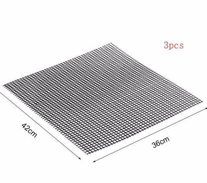 Barbecue Non-Stick Wire Mesh Grilling Mat: Reusable Outdoor Essential - Killer Products