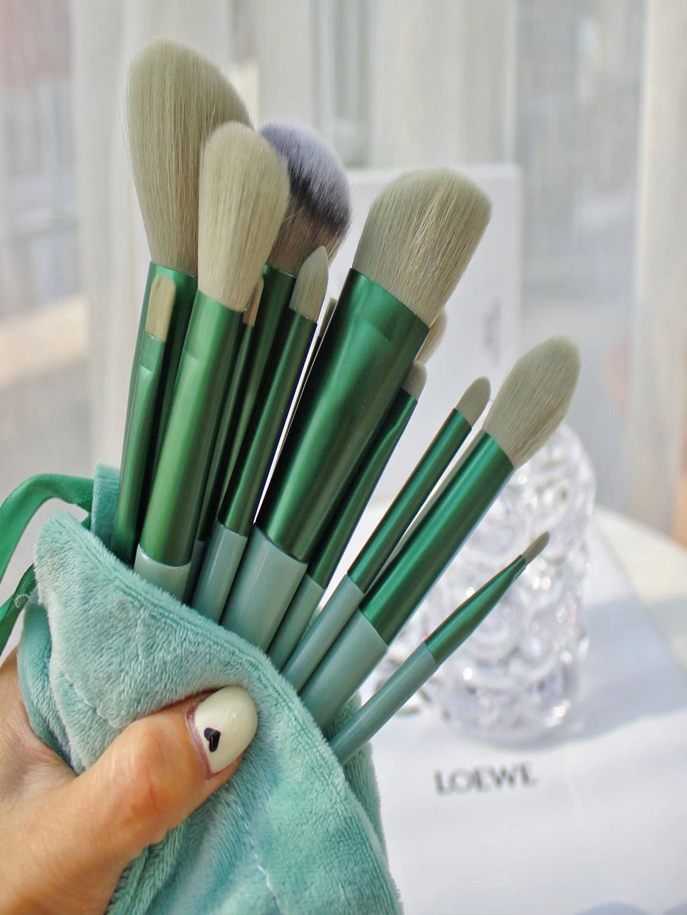 Cloth Bag Portable Soft Hair Makeup Brush Suit Travel Set - Killer Products