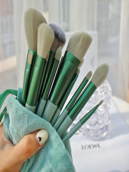 Cloth Bag Portable Soft Hair Makeup Brush Suit Travel Set - Killer Products