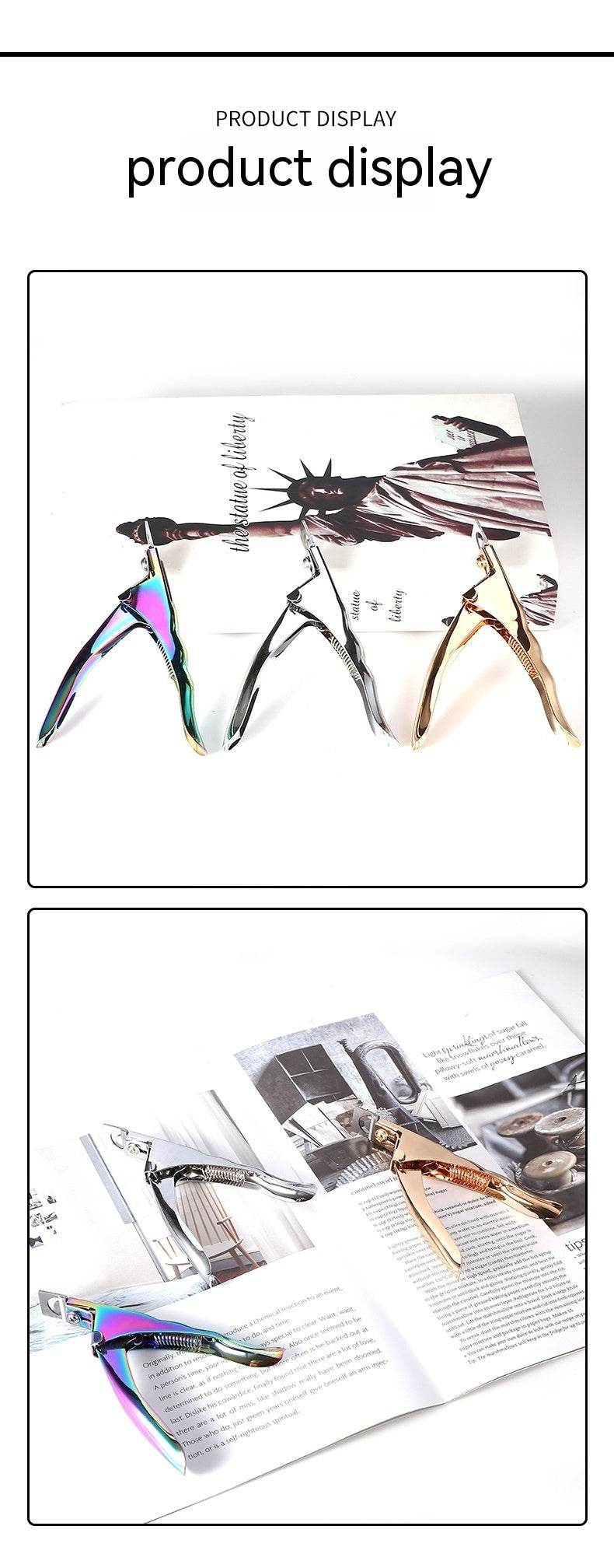 Flat Mouth U-shaped Scissors Nail Tip Pliers for Precision - Killer Products