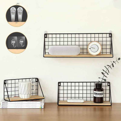 Elegant Japanese Style Wrought Iron Wall Hanging Basket Decor - Killer Products