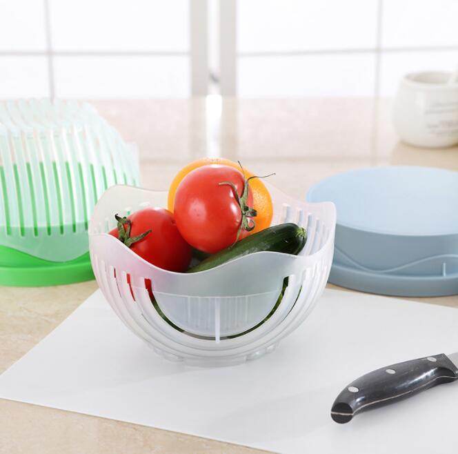 Effortless Creative Salad Cutter for Quick Fruit and Veg Prep - Killer Products