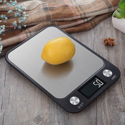 Precision Stainless Steel Kitchen Scale with Large LCD Display - Killer Products