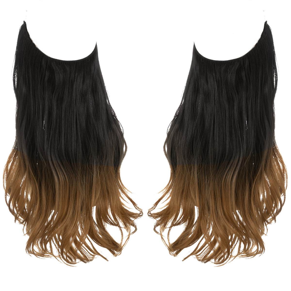 Long Curly Hair Wig: Female Fish Line Chemical Fiber Extension - Killer Products