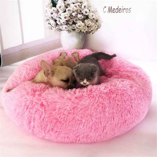 Cozy Cat Sleeping Bed: Plush Round Winter Nest Mattress - Killer Products