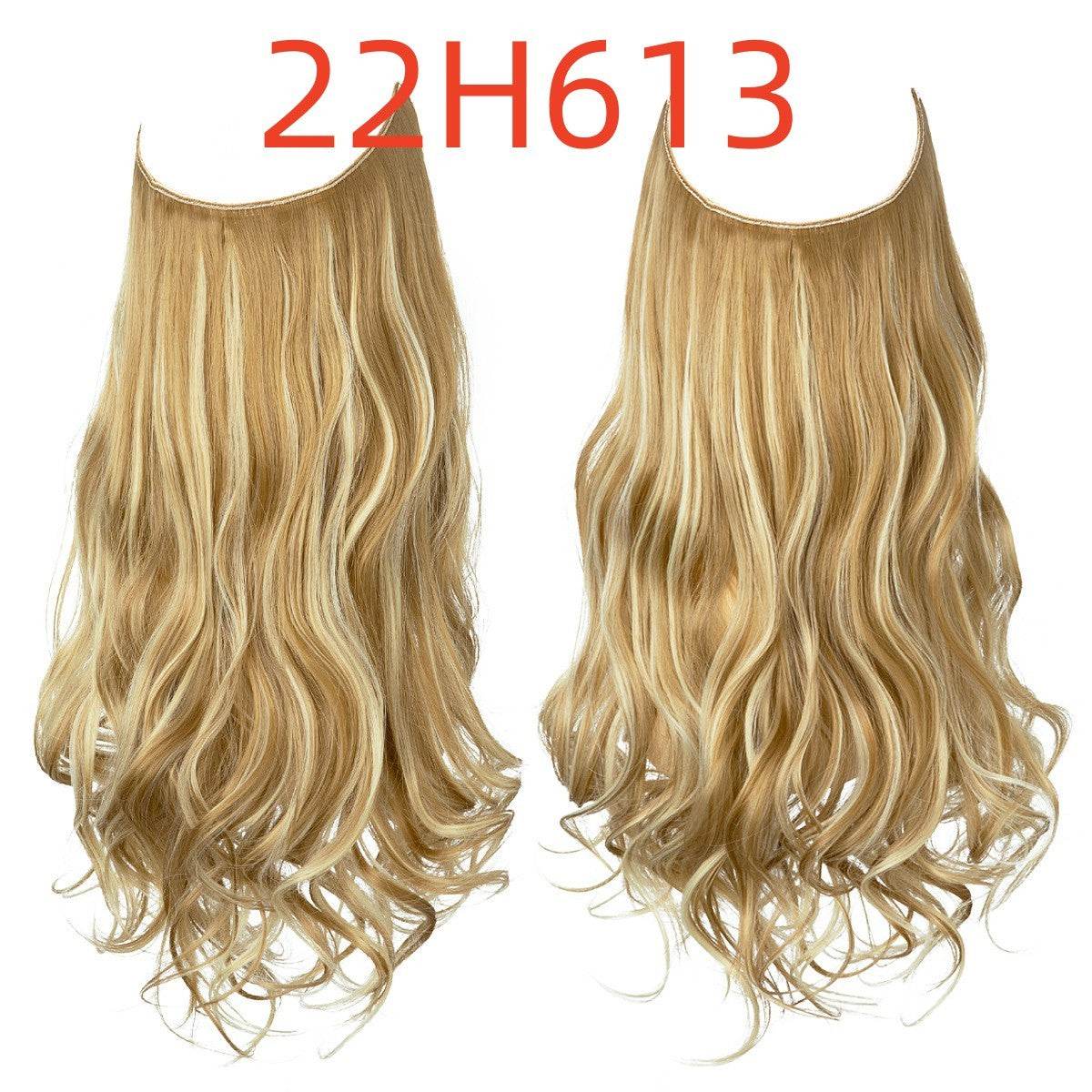 Long Curly Hair Wig: Female Fish Line Chemical Fiber Extension - Killer Products