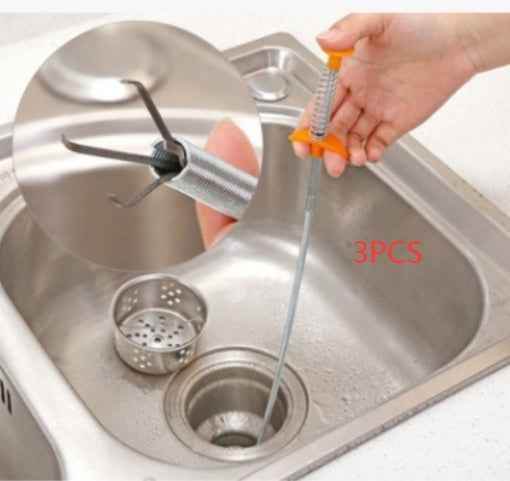 60CM Sewer Dredger Tool: Unclog Drains Effortlessly at Home - Killer Products