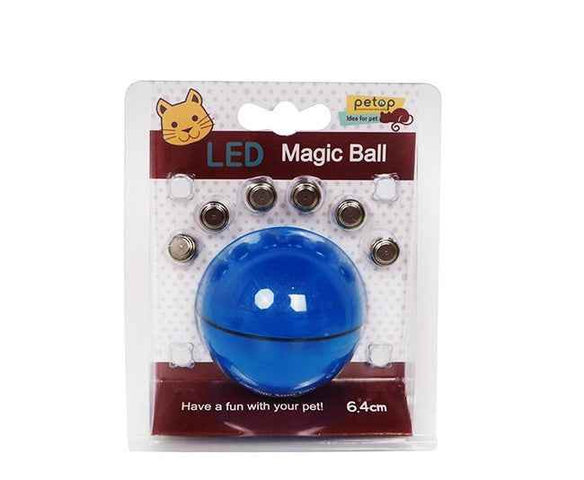 Whirling LED Laser Electronic Rolling Pet Funny Cat Toy Ball - Killer Products
