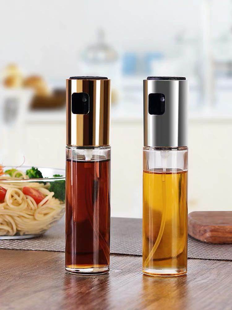 Elegant Glass Oil Vinegar Spray Bottle for Culinary Perfection - Killer Products