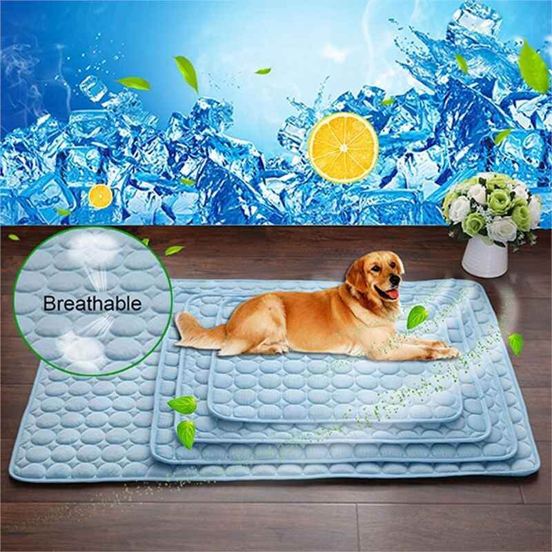 Cooling Pet Dog Cat Ice Silk Nest Pad For Summer - Killer Products