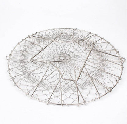 Stainless Steel Multi-function Foldable Deep Fry Cooking Basket - Killer Products