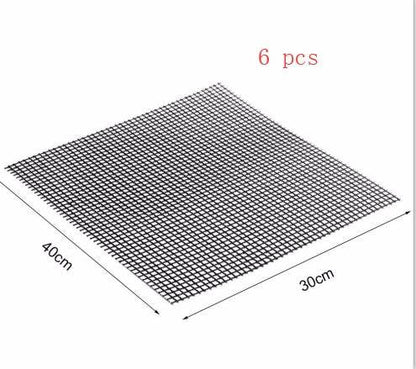 Barbecue Non-Stick Wire Mesh Grilling Mat: Reusable Outdoor Essential - Killer Products