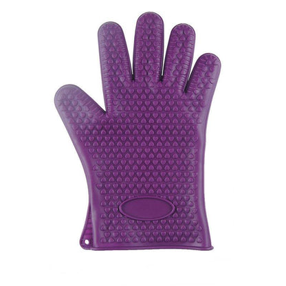 Heat Proof Food Grade Silicone Oven Mitts for BBQ Safety - Killer Products