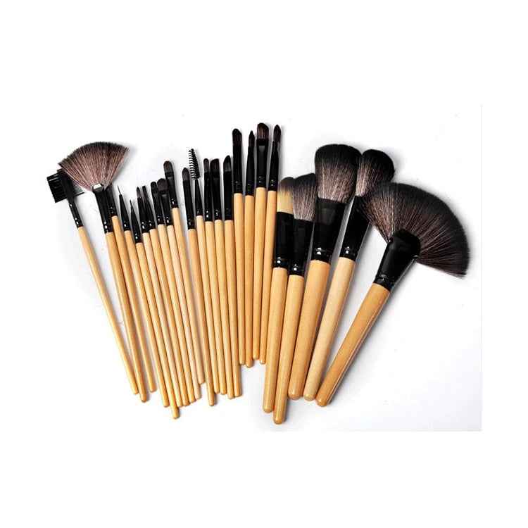Complete 24 PCs Makeup Brush Set With Horse Hair Elegance - Killer Products