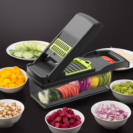 Effortless Multifunctional Vegetable Cutter for Kitchen Slicing and Dicing - Killer Products