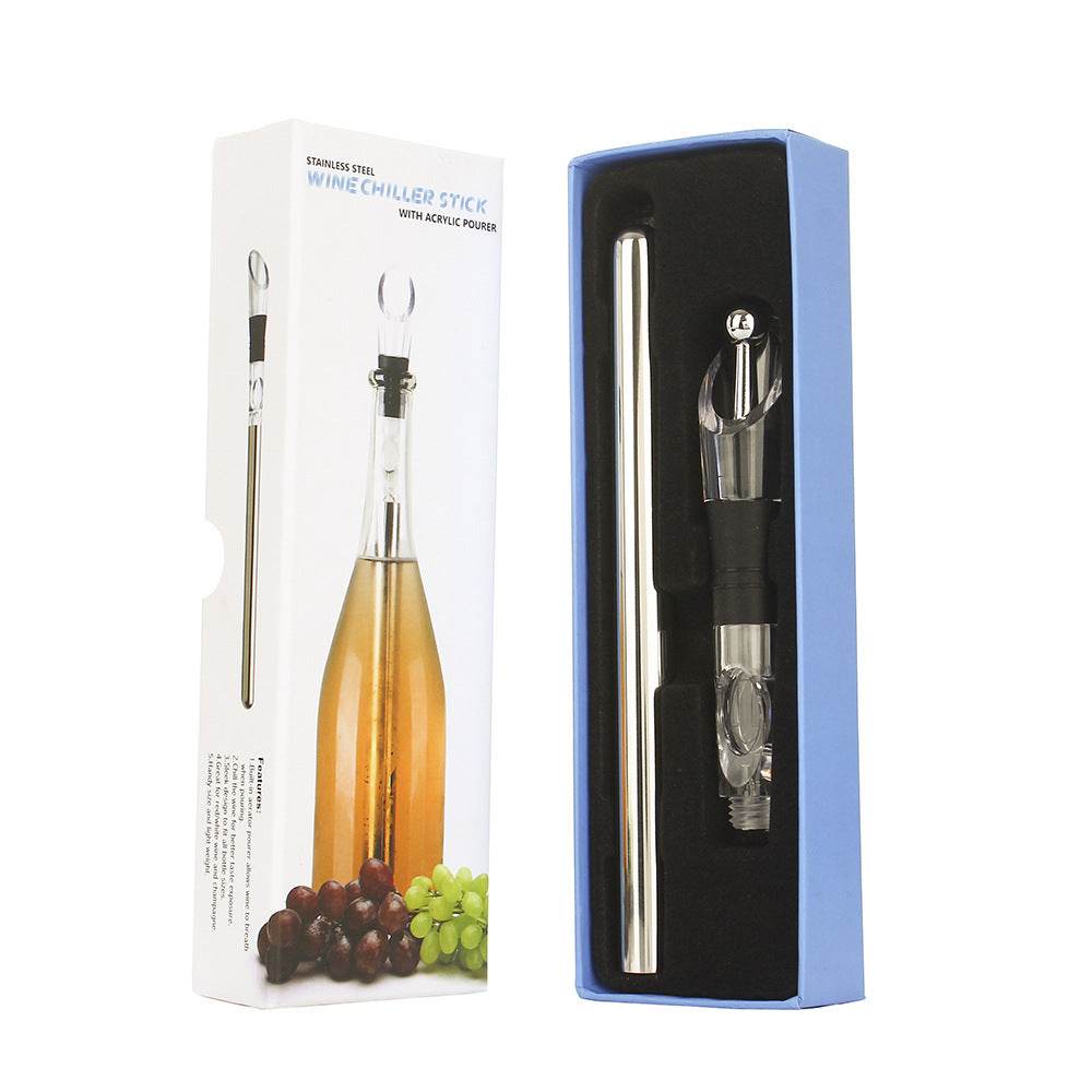 Chill Wine Instantly: Stainless Steel Leakproof Wine Chilling Rod - Killer Products