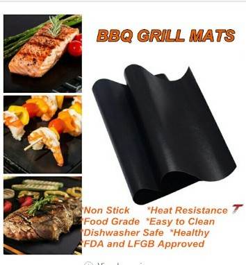 Effortless Cooking with Reusable Non-stick Surface BBQ Grill Mat - Killer Products