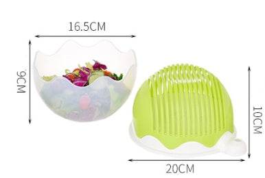 Effortless Creative Salad Cutter for Quick Fruit and Veg Prep - Killer Products