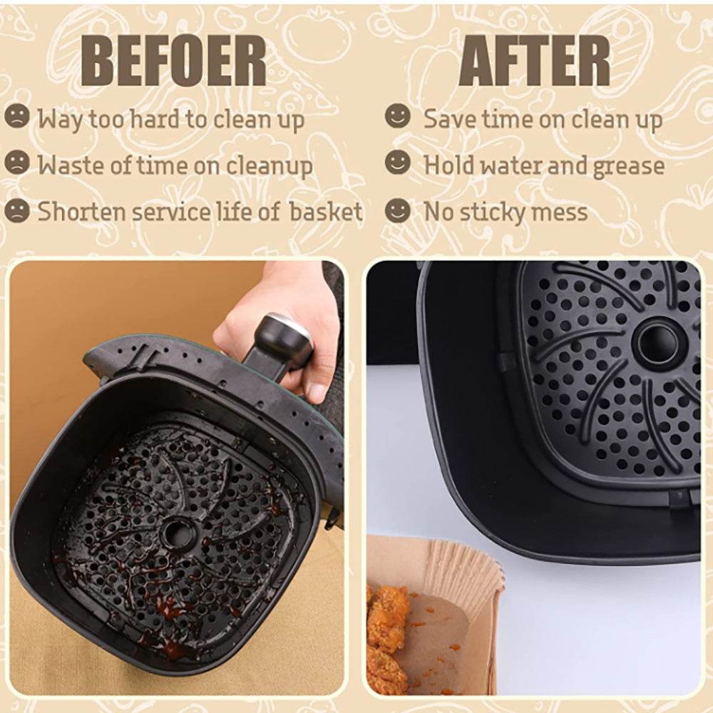 Non-Stick Air Fryer Paper Liners: Oil Resistant Baking Magic - Killer Products