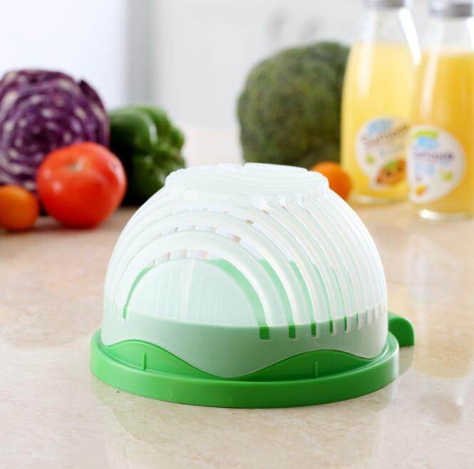 Effortless Creative Salad Cutter for Quick Fruit and Veg Prep - Killer Products
