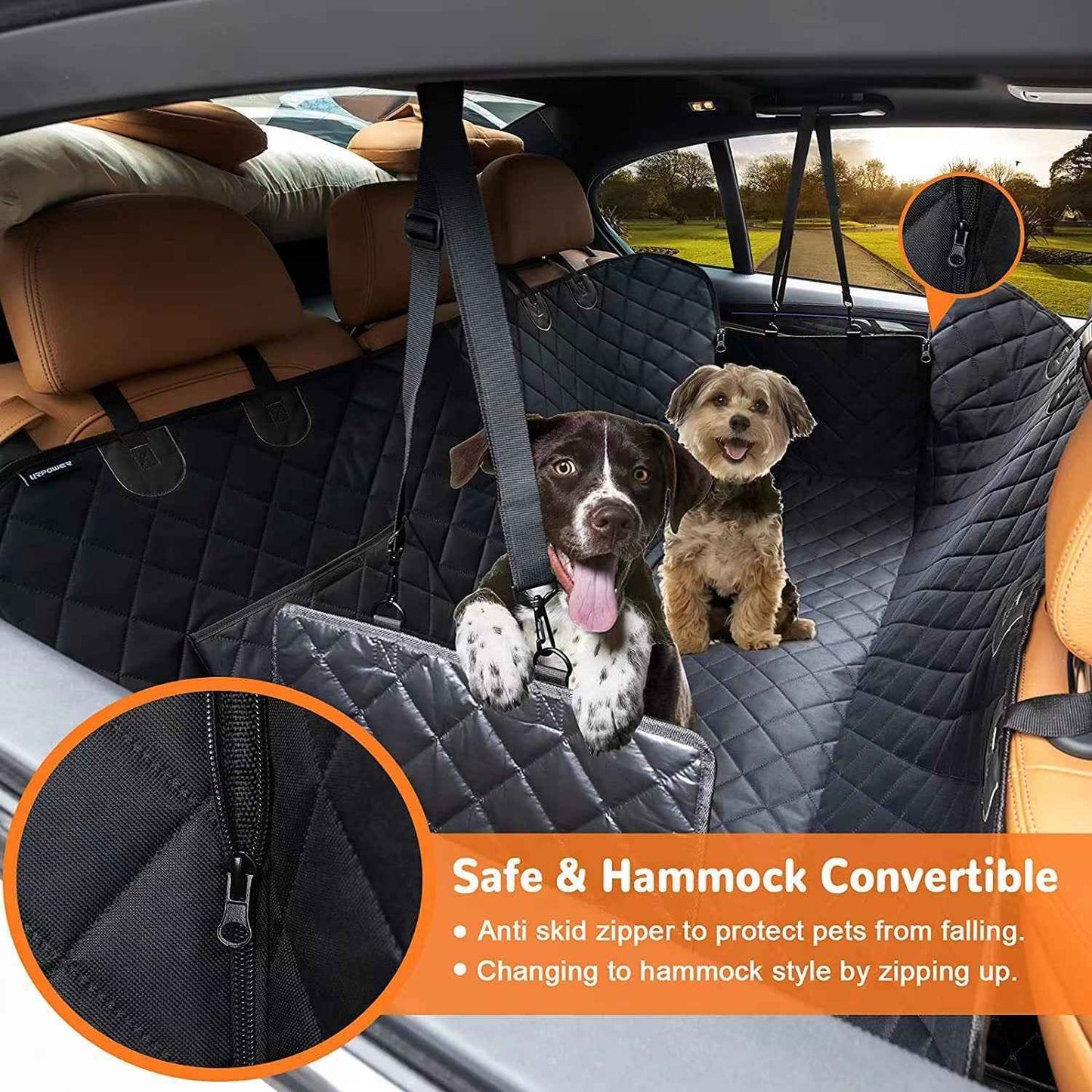 Pet Mat Car Rear Seat Cushion Water And Dirt Resistant