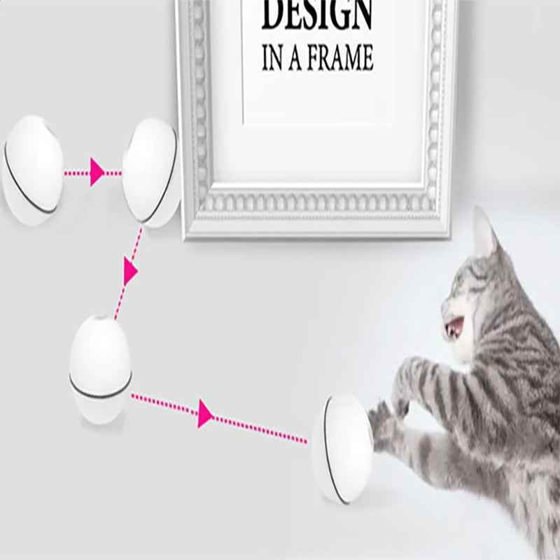 Whirling LED Laser Electronic Rolling Pet Funny Cat Toy Ball - Killer Products