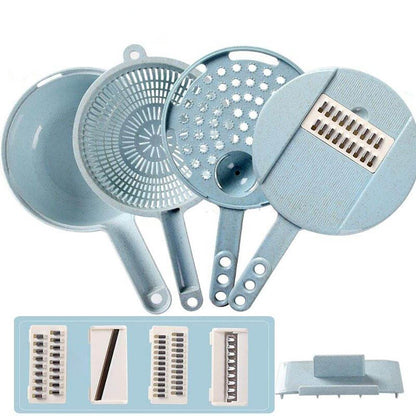 Versatile 8 In 1 Mandoline Slicer Set for Effortless Prep - Killer Products