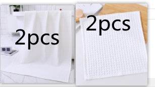 Luxurious Water-absorbing Quick-drying Pure Cotton Waffle Bath Towel - Killer Products