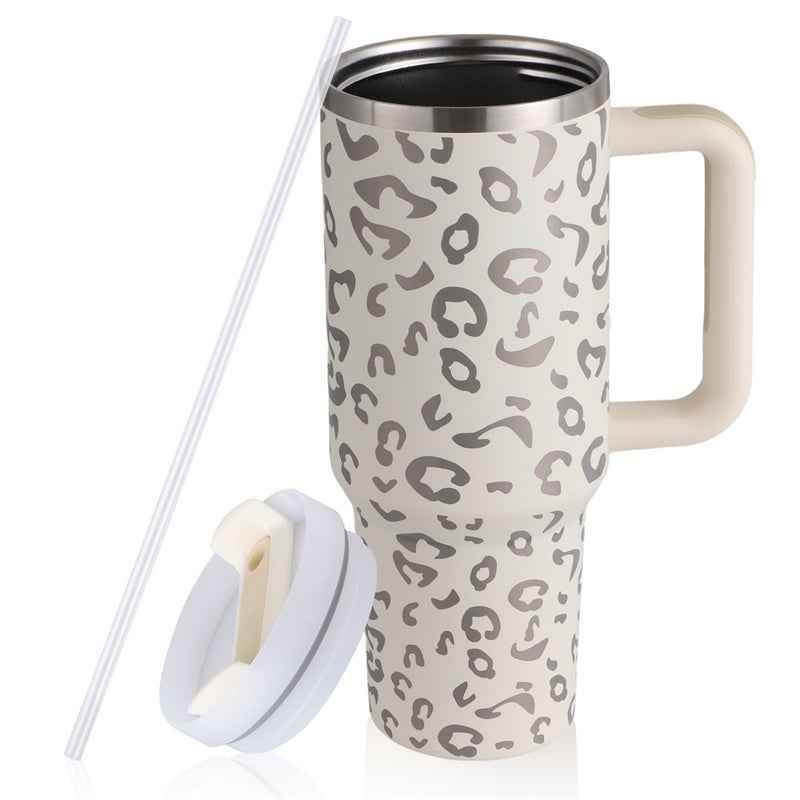 40oz Portable Stainless Steel Water Bottle Mug With Handle - Killer Products