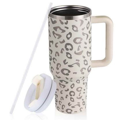40oz Portable Stainless Steel Water Bottle Mug With Handle - Killer Products