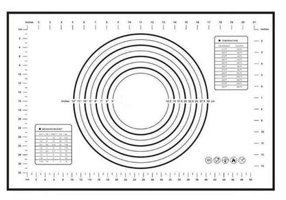 Large 40x60cm Silicone Baking Mat: Non-Stick, Easy Clean - Killer Products