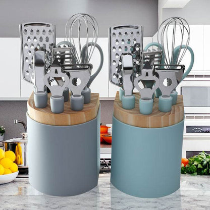 Essential Stainless Steel Kitchen Gadgets Utensils Tray Gift Set - Killer Products