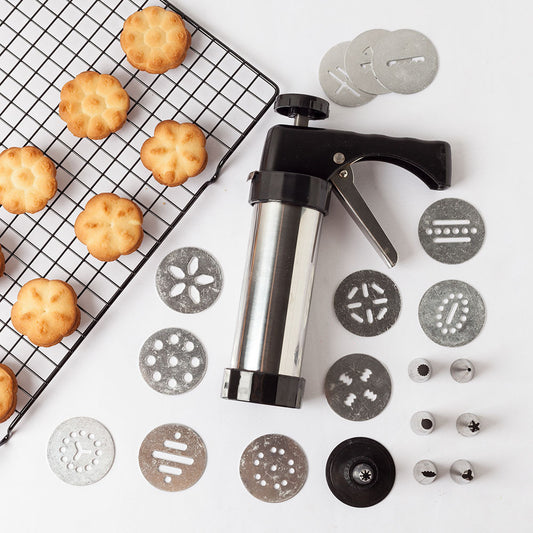 Effortless Baking: Biscuit Press Biscuit Machine with Icing Set - Killer Products
