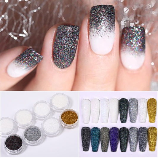 DIY Nail Powder Magic: Shimmering Gradient Art Blooming Wonders - Killer Products