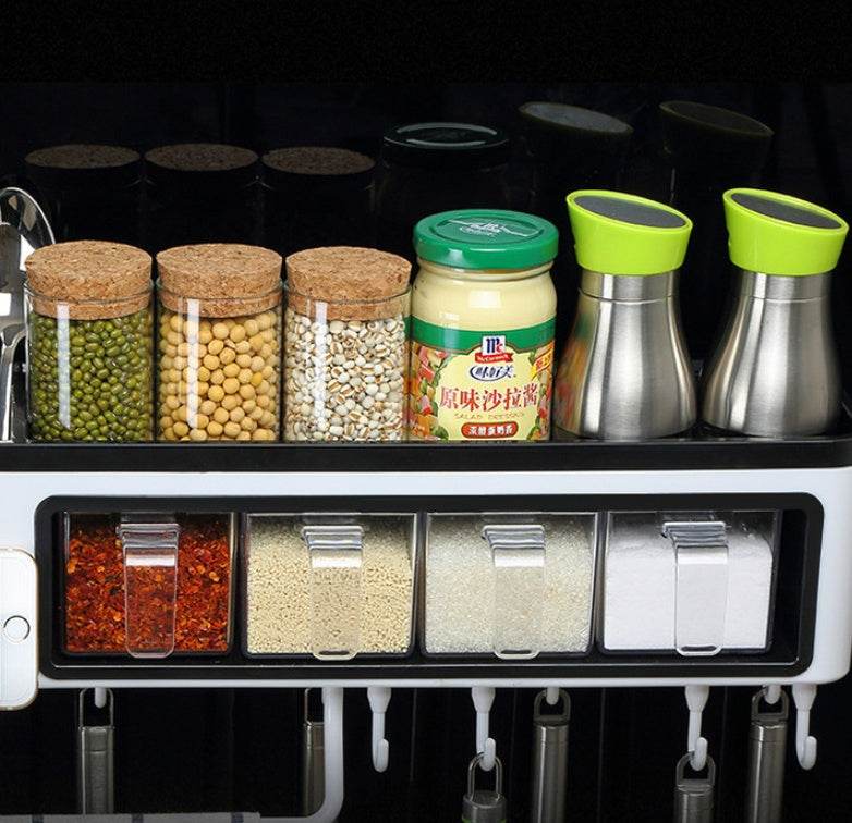 New Kitchen Storage Box: Multi-Function Wall-Mounted Racks Solution - Killer Products