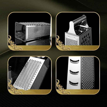 Effortless Shredding: Multifunctional Stainless Steel Vertical Grater - Killer Products