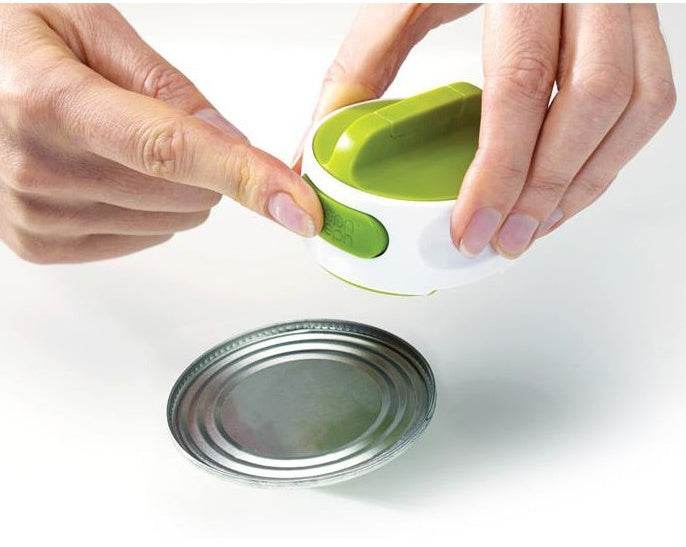 Effortless Grip Compact Can Opener With Stainless Steel Blade - Killer Products