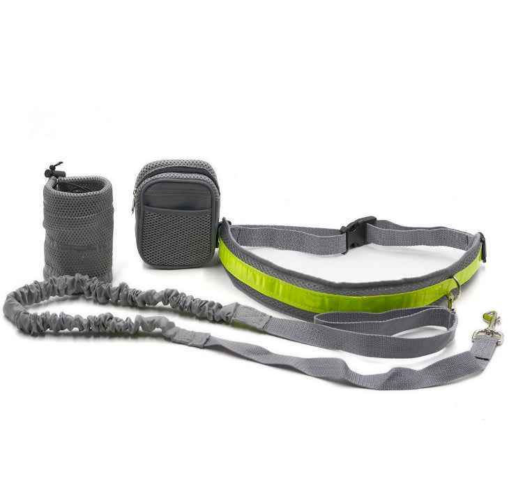 Adjustable Hands Free Dog Leash with Waist Bag and Pouch - Killer Products