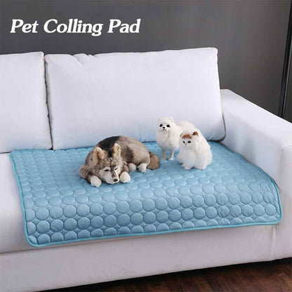 Cooling Pet Dog Cat Ice Silk Nest Pad For Summer - Killer Products