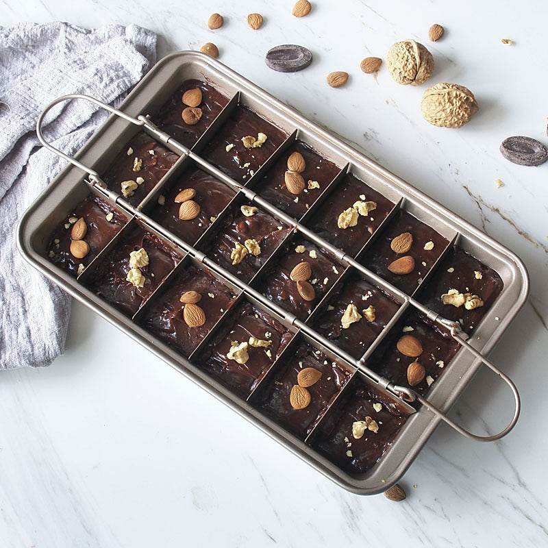 Non-Stick Brownie Baking Pan Cake Mould for Perfect Bread - Killer Products